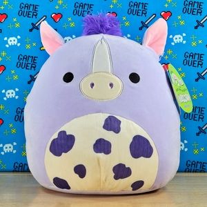 Squishmallow Meadow the Purple Horse 11" Ultrasoft Stuffed Animal Plush NWT